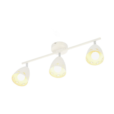 Lampa sufitowa COTY listwa regulowana 3-punktowa do salonu metalowa