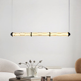 Lampa wisząca Corte szklana pozioma nad stół 3-punktowa LED 25W 3000K