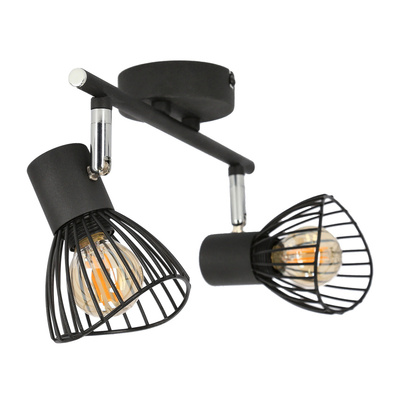 Lampa sufitowa FLY listwa regulowana 2-punktowa do kuchni metalowa