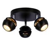 Lampa sufitowa Boni okrągła regulowana 3-punktowa LED