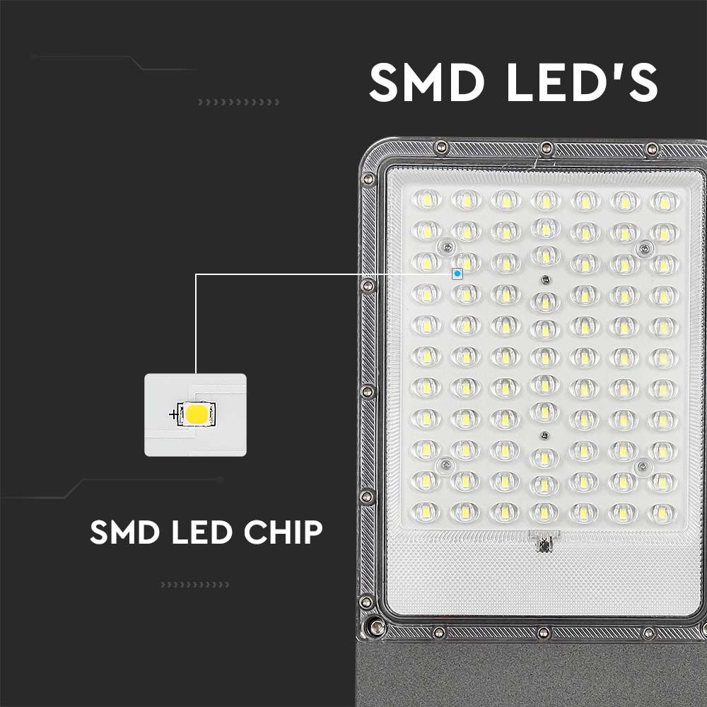 35W Lampa Uliczna LED Solarna /  Bateria: 18AH LiFePO4 / Barwa: 6500K