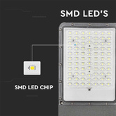 20W Lampa Uliczna LED Solarna / Bateria: 40AH LiFePO4 / Barwa: 4000K