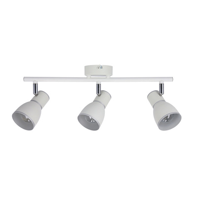 Lampa sufitowa Fido listwa regulowana 3-punktowa do salonu metalowa