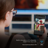 1080P Kamera zewnętrzna WiFi SMART z panelem solarnym / Sensor / IP65 / biała