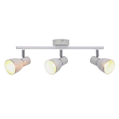 Lampa sufitowa Fido listwa regulowana 3-punktowa do salonu metalowa