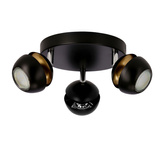 Lampa sufitowa Boni okrągła regulowana 3-punktowa LED