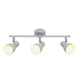 Lampa sufitowa Fido listwa regulowana 3-punktowa do salonu metalowa