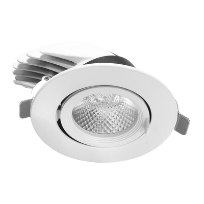 Oprawa wpuszczana QP-A01 10W 4000K 45° biała