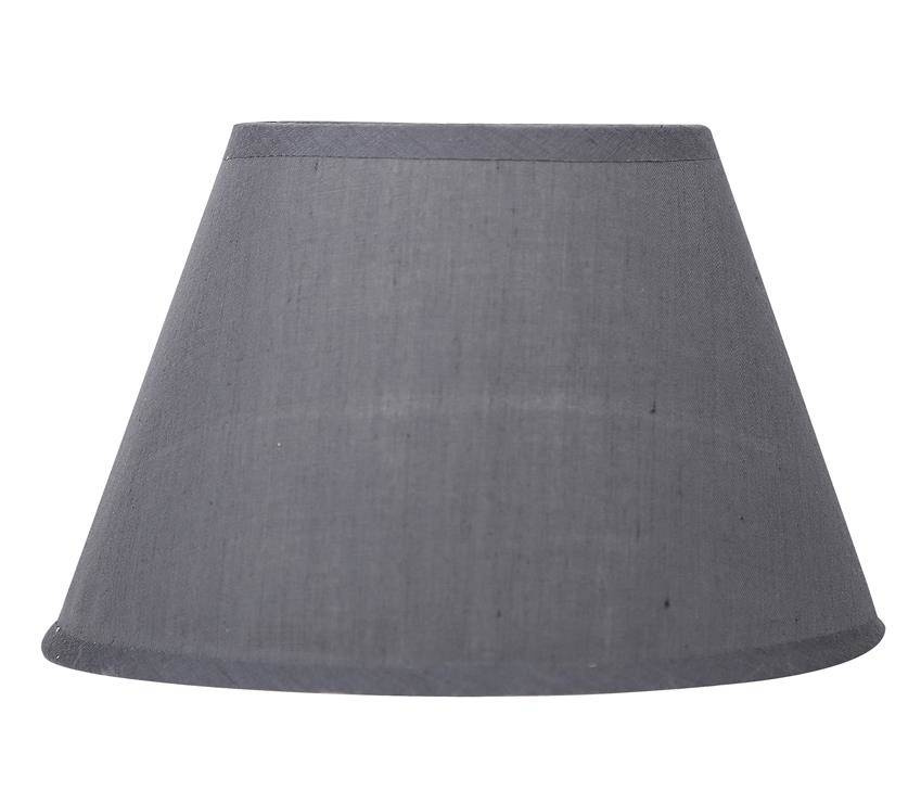 Abażur sicilia 18 do lampki e27 szary