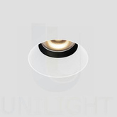 Trimless bezramkowy downlight Podtynkowy Biały ULAC240